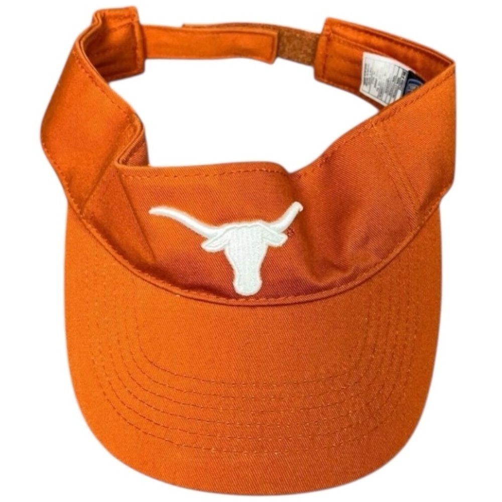 Texas Longhorns Mens Hat Visor Adjustable Orange Cap Logo Casual NCAA Sports